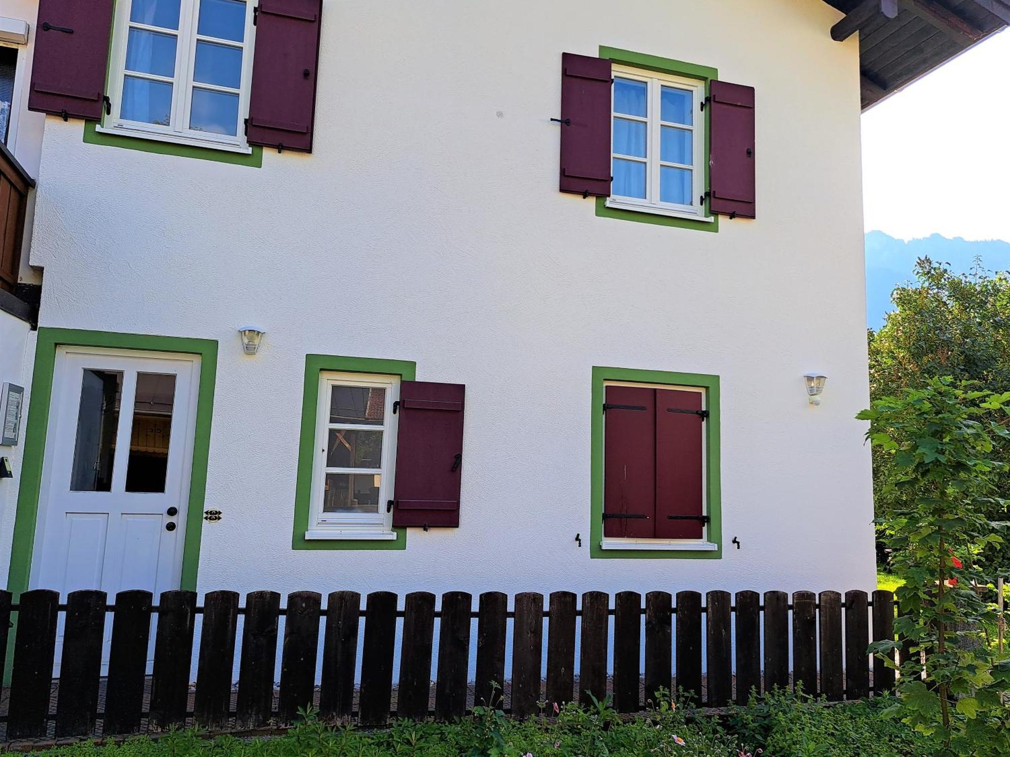 Ferienwohnungen Im Lueftlmalereck, Mussldomahaus Oberammergau Luaran gambar