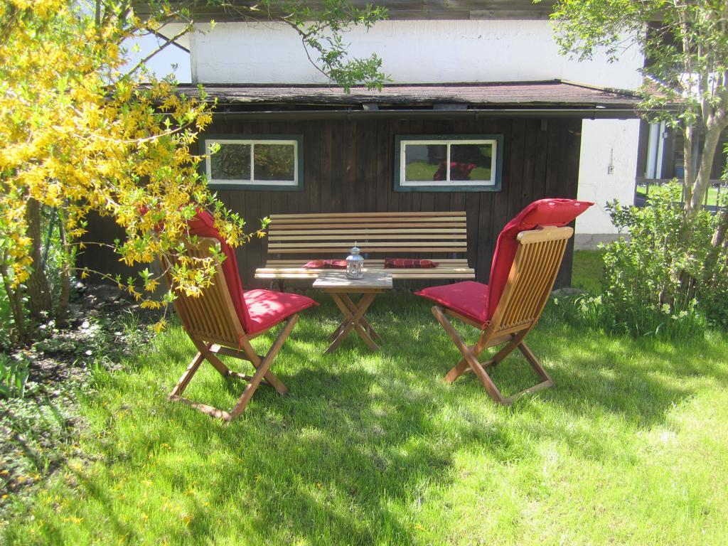 Ferienwohnungen Im Lueftlmalereck, Mussldomahaus Oberammergau Luaran gambar